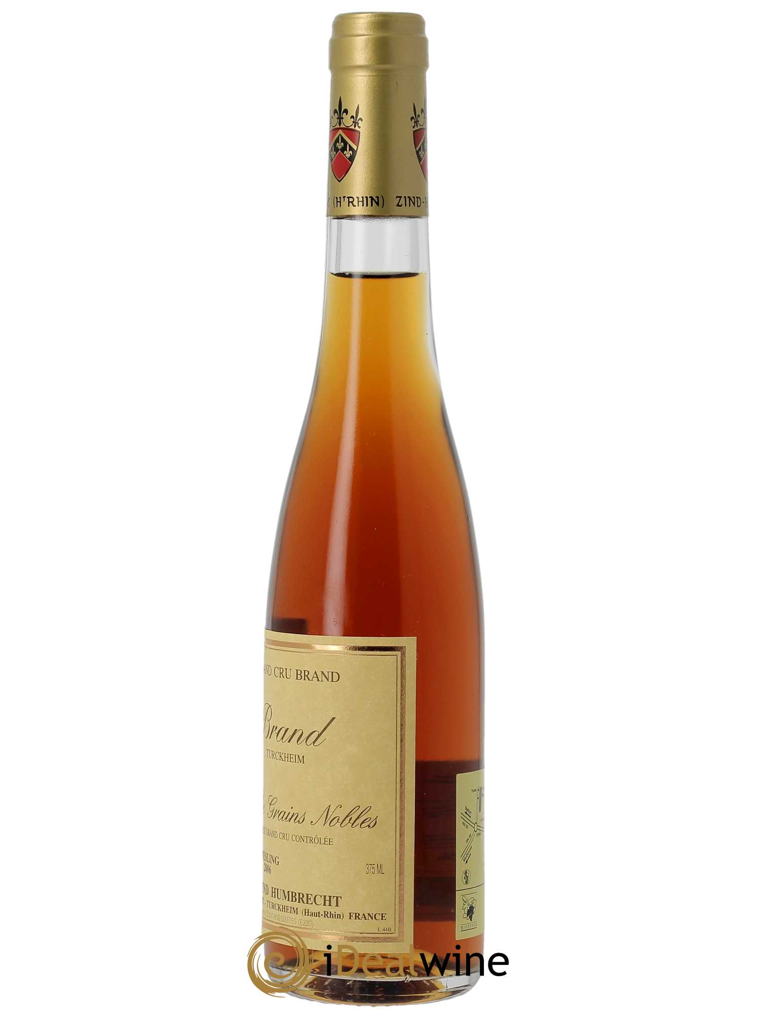 Riesling Grand Cru Brand Sélection de Grains Nobles Zind-Humbrecht (Domaine)  2006 - Lot de 1 Demi-bouteille