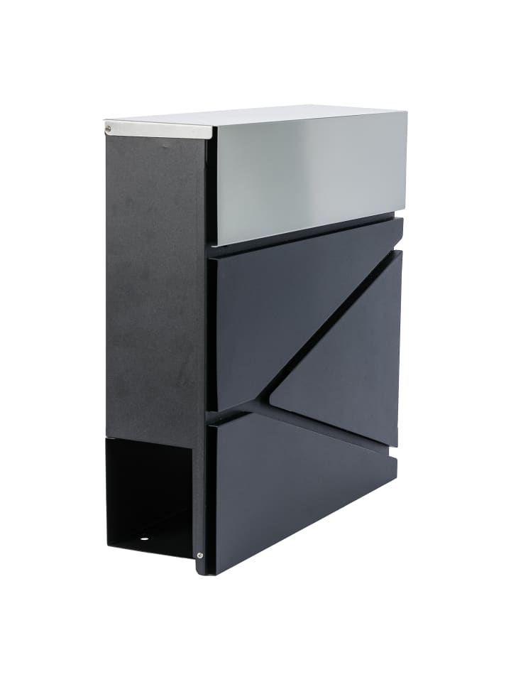 axentia Briefkasten, Karbonstahl, ca. 37x37x11cm günstig kaufen onesize