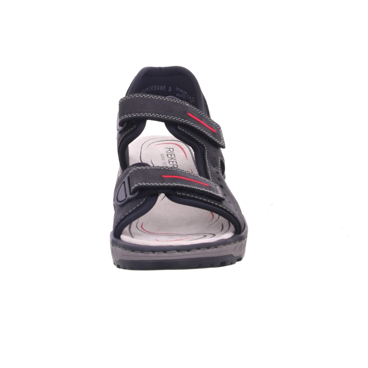 RIEKER Sportliche Sandalen schwarz FSK Herren Sandalen