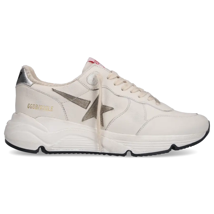 Golden Goose - Sneaker low RUNNING Kalbsleder - weiß