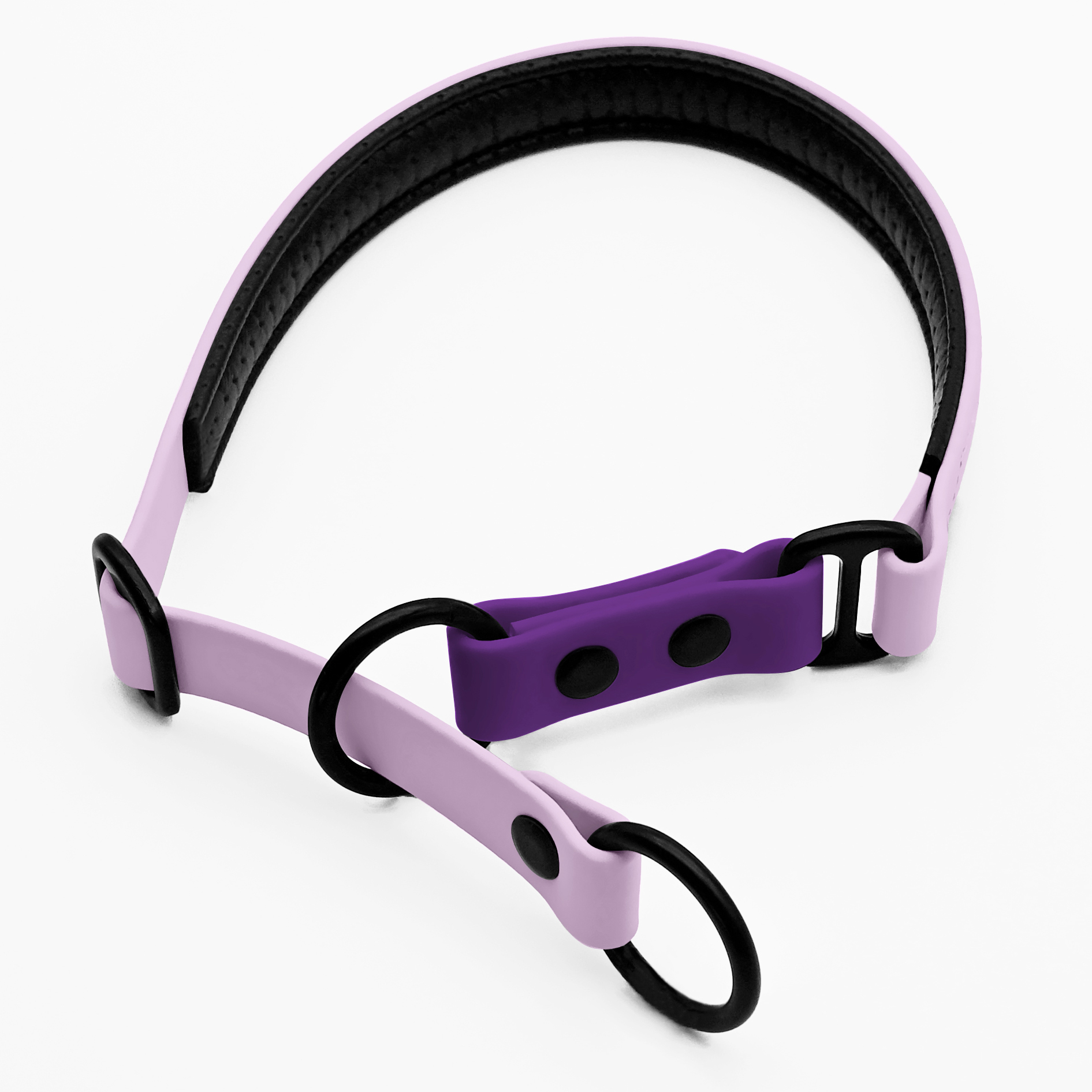 THE DOG IDEA Hundehalsbänder THE DOG IDEA Zugstopp Halsband Lavendel XL