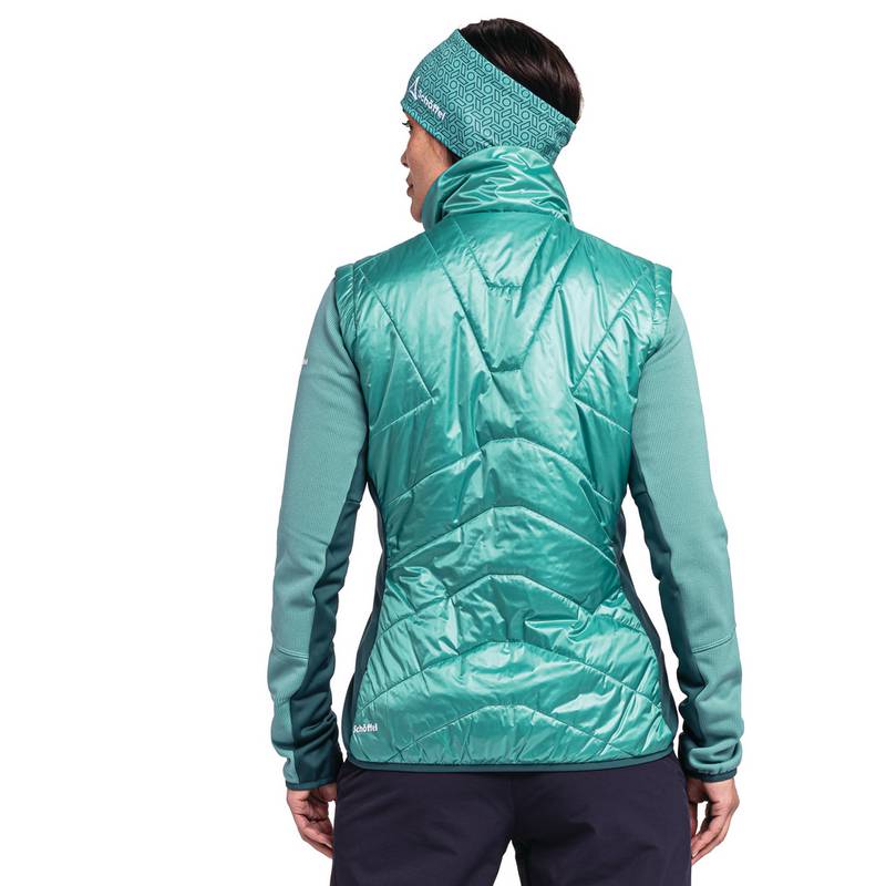 Schöffel Hybrid Vest Stams L Outdoorweste Damen