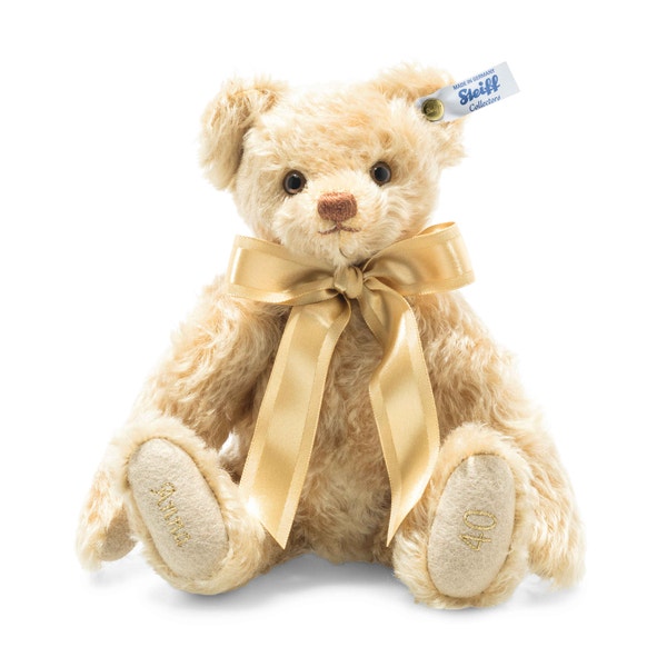 Jubiläumsteddybär, 27 cm, beige