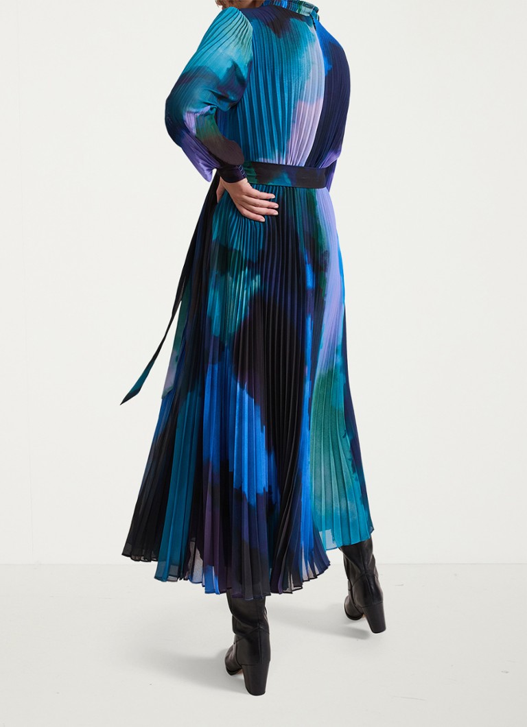 Vestido midi Sophie de Phase Eight con cinturón plisado