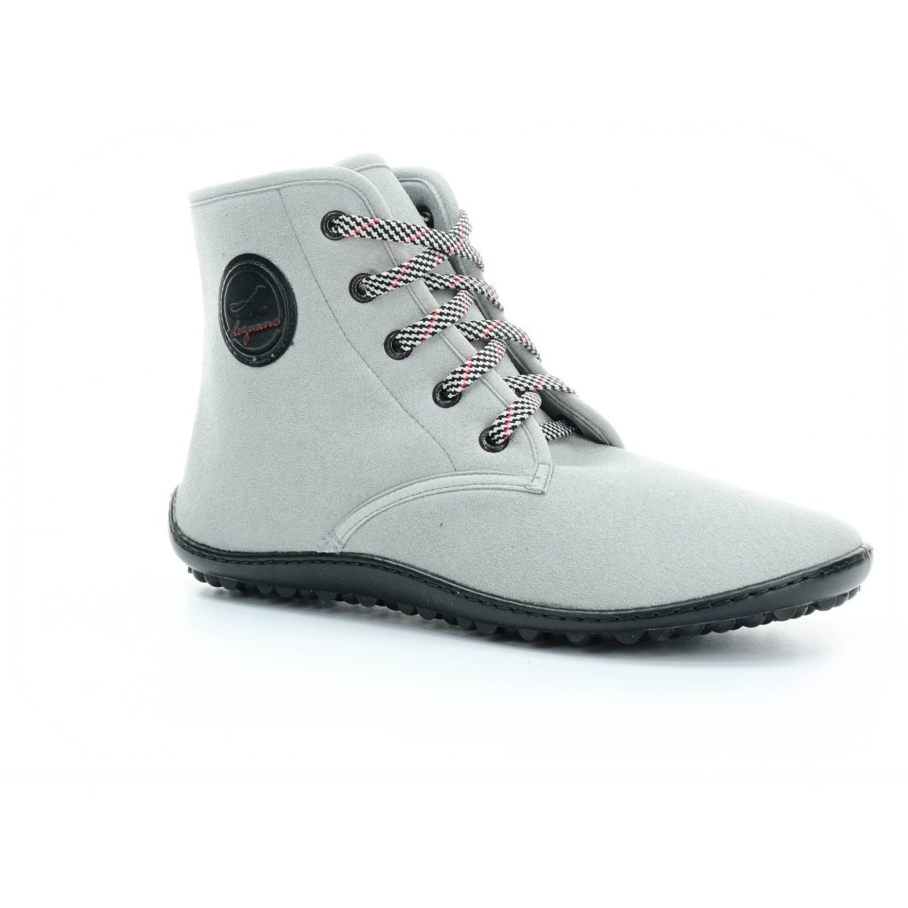 Leguano Chester Light Grey Winterbarfußschuhe