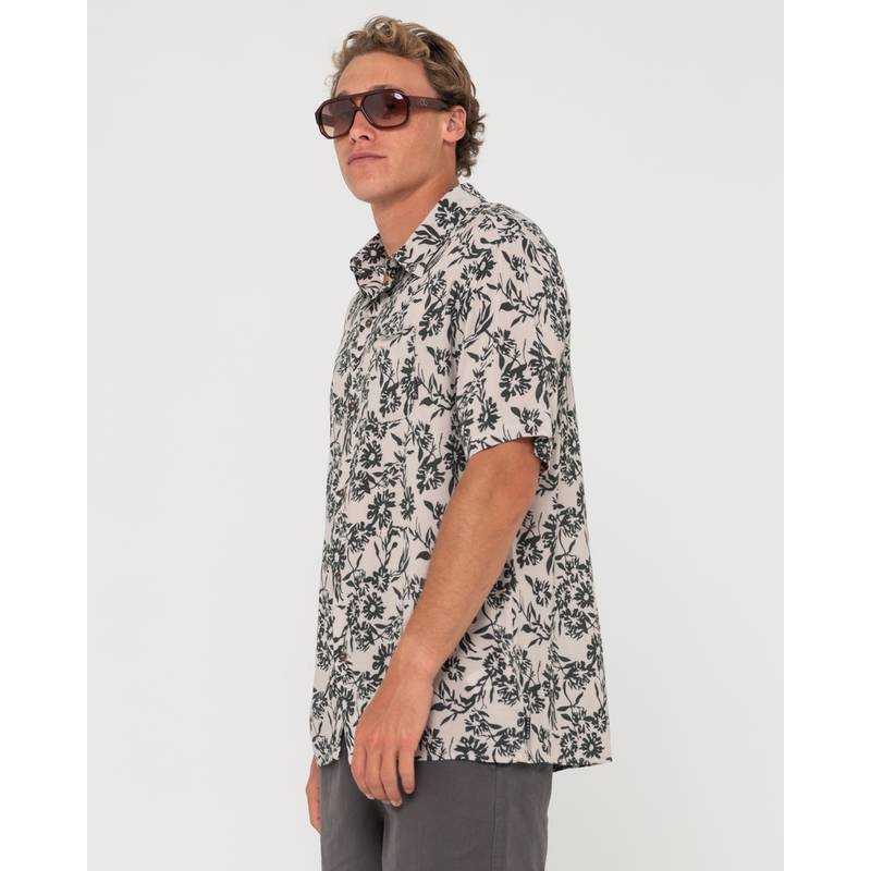 RUSTY PYROTECHNICS SHORT SLEEVE SHIRT Kurzarmhemd Herren