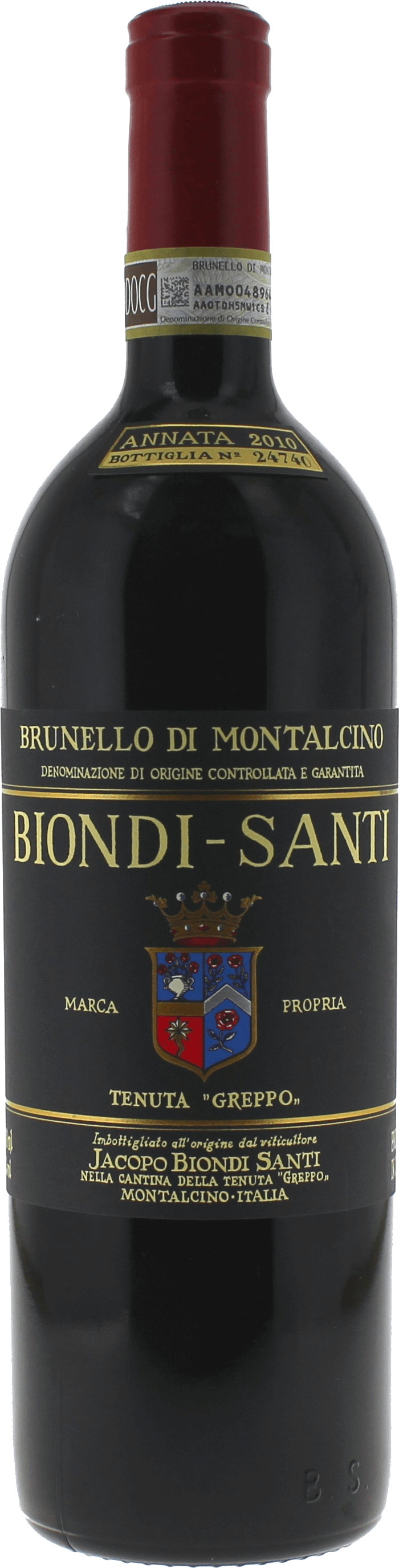 Brunello di montalcino biondi santi 2010