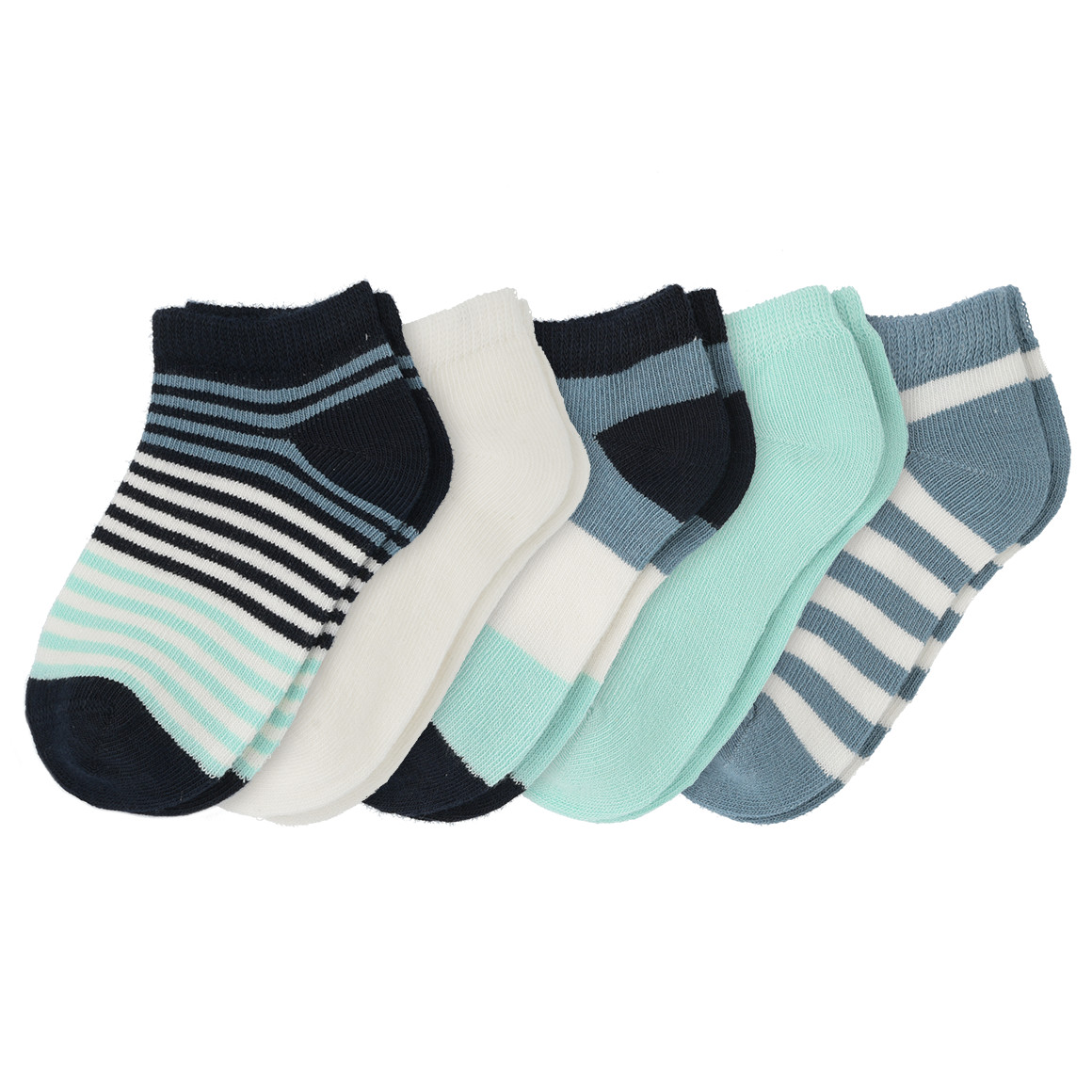 5 Paar Baby Sneaker-Socken im Set