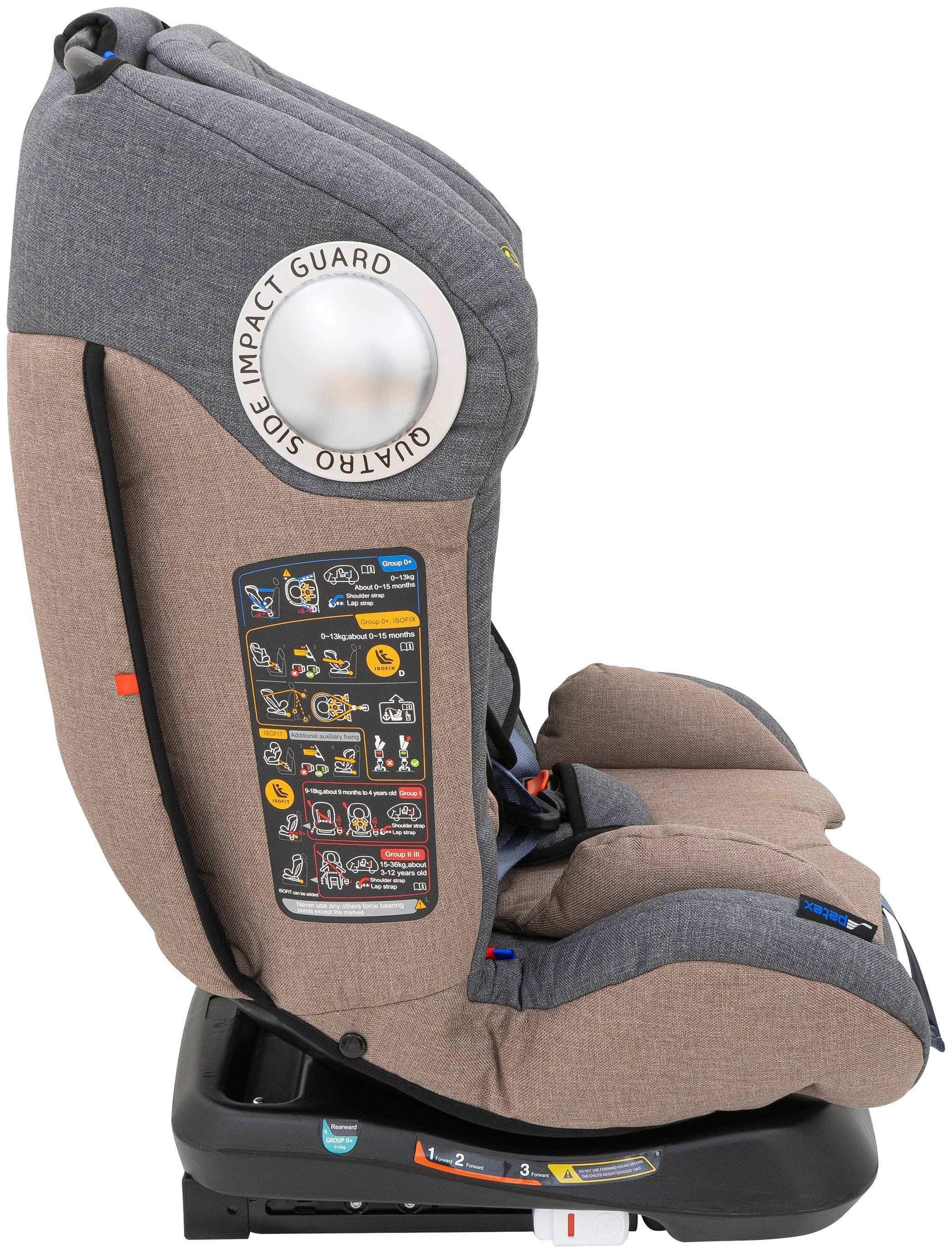 Petex Autokindersitz King 411, bis: 36 kg, ISOFIX