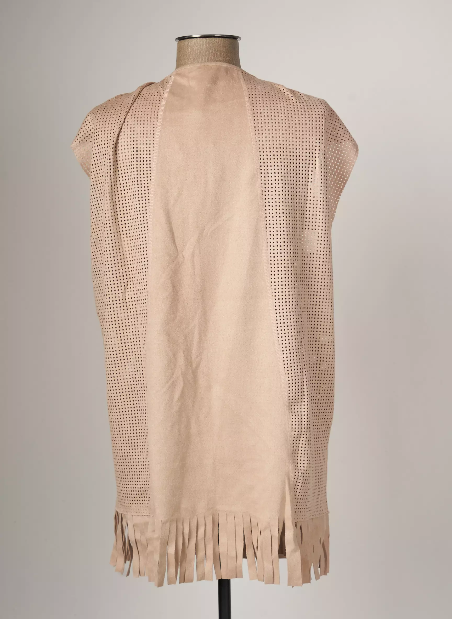 Areline Gilets Manches Courtes Femme couleur rose