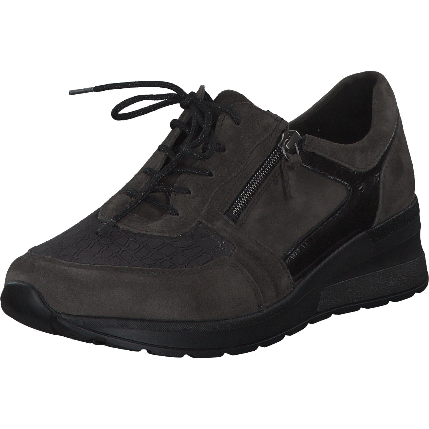 Waldläufer Clara 939H01, Sneakers Low, Damen, CARBON