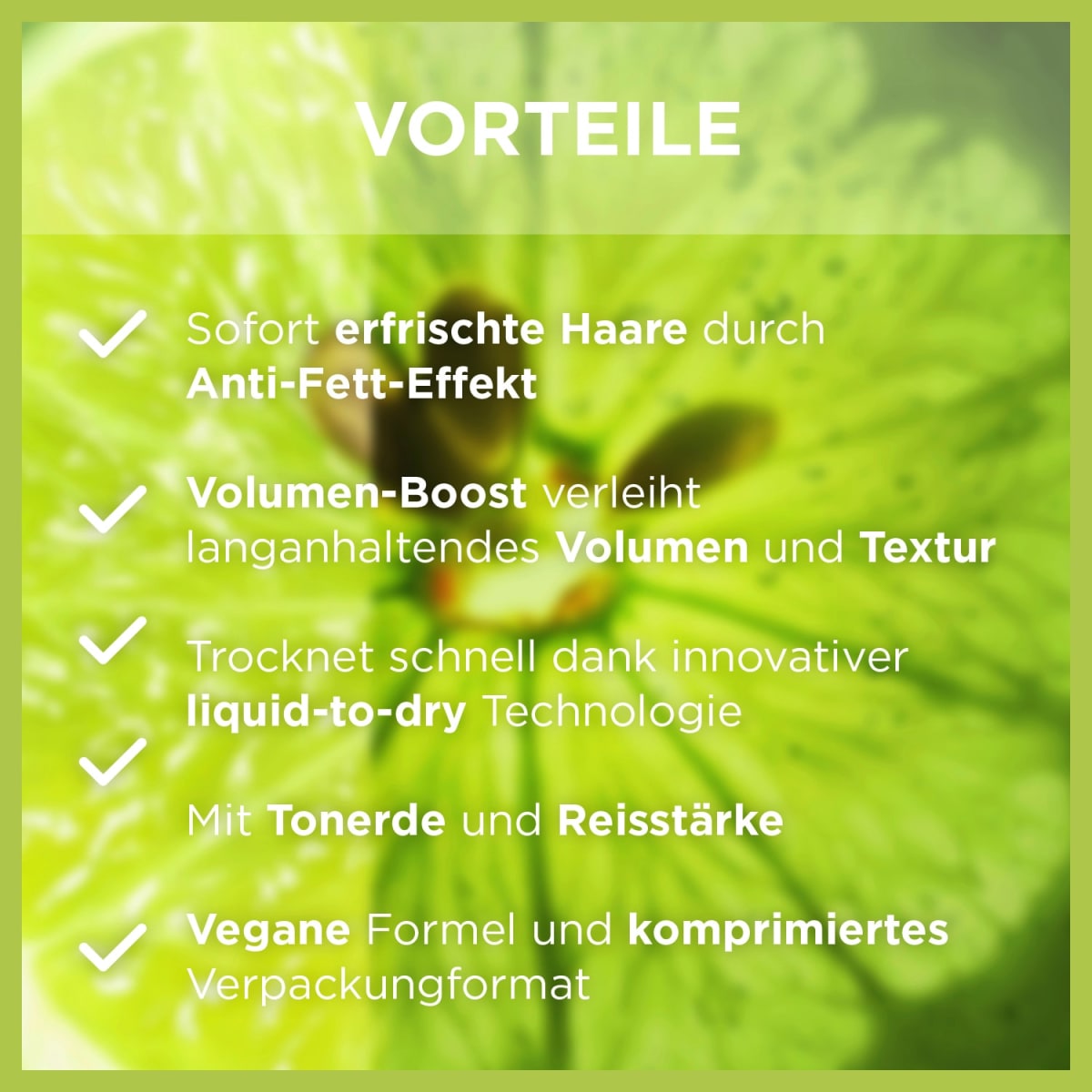 Trockenshampoo Lemon, 100 ml