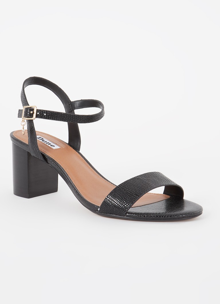 Dune London Wide Fit -nahkasandaalit