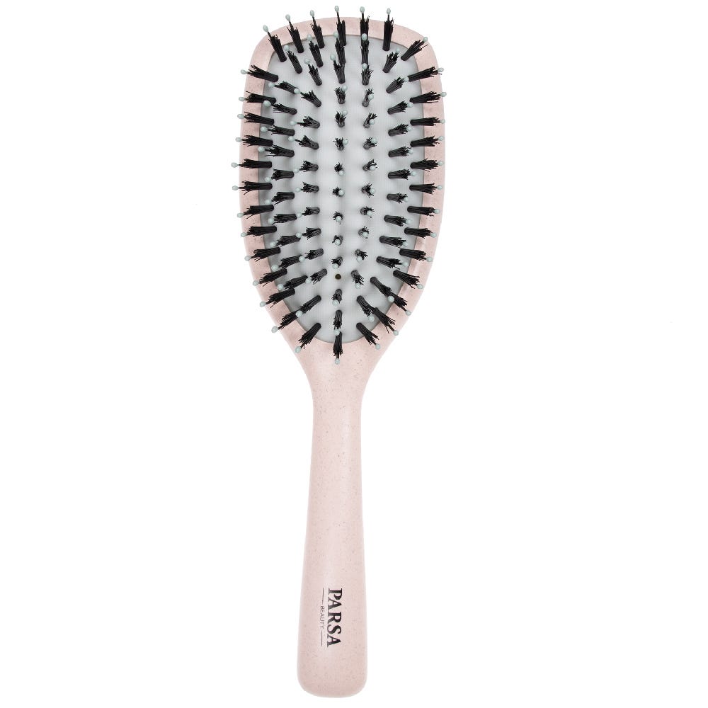 PARSA Beauty Vegane Pflegebürste groß oval beige