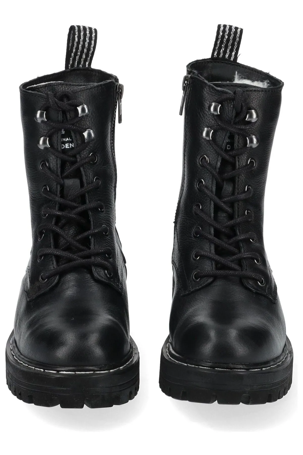 Mustang  Stiefelette - Schwarz - Blockabsatz