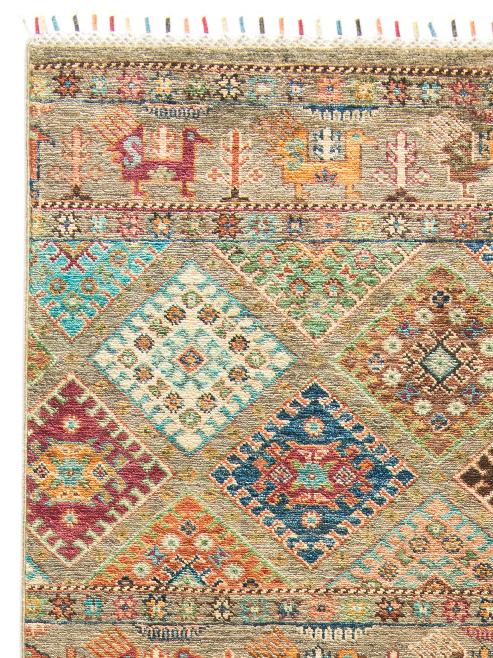 Chobi Schal ca. 81 x 310 cm, Unikat / Einzelstück