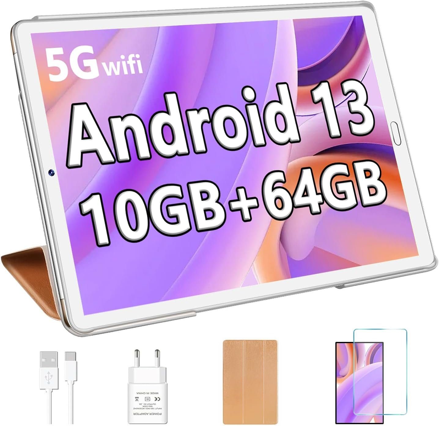 YESTEL 10GB RAM (Erweiterbar auf 1TB) Tablet (10