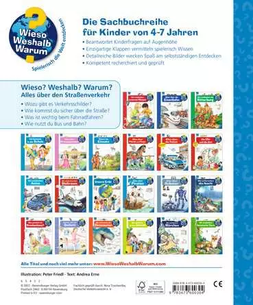 Ravensburger Wieso? Weshalb? Warum?, Band 50: Alles über den Straßenverkehr