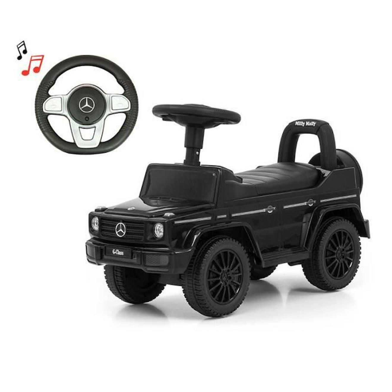 Porteur Milly Mally Mercedes G350d S Noir noir