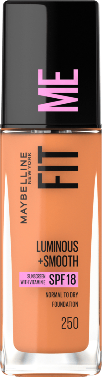 Foundation Fit Me Liquid, LSF 18, 250 Sun Beige, 30 ml