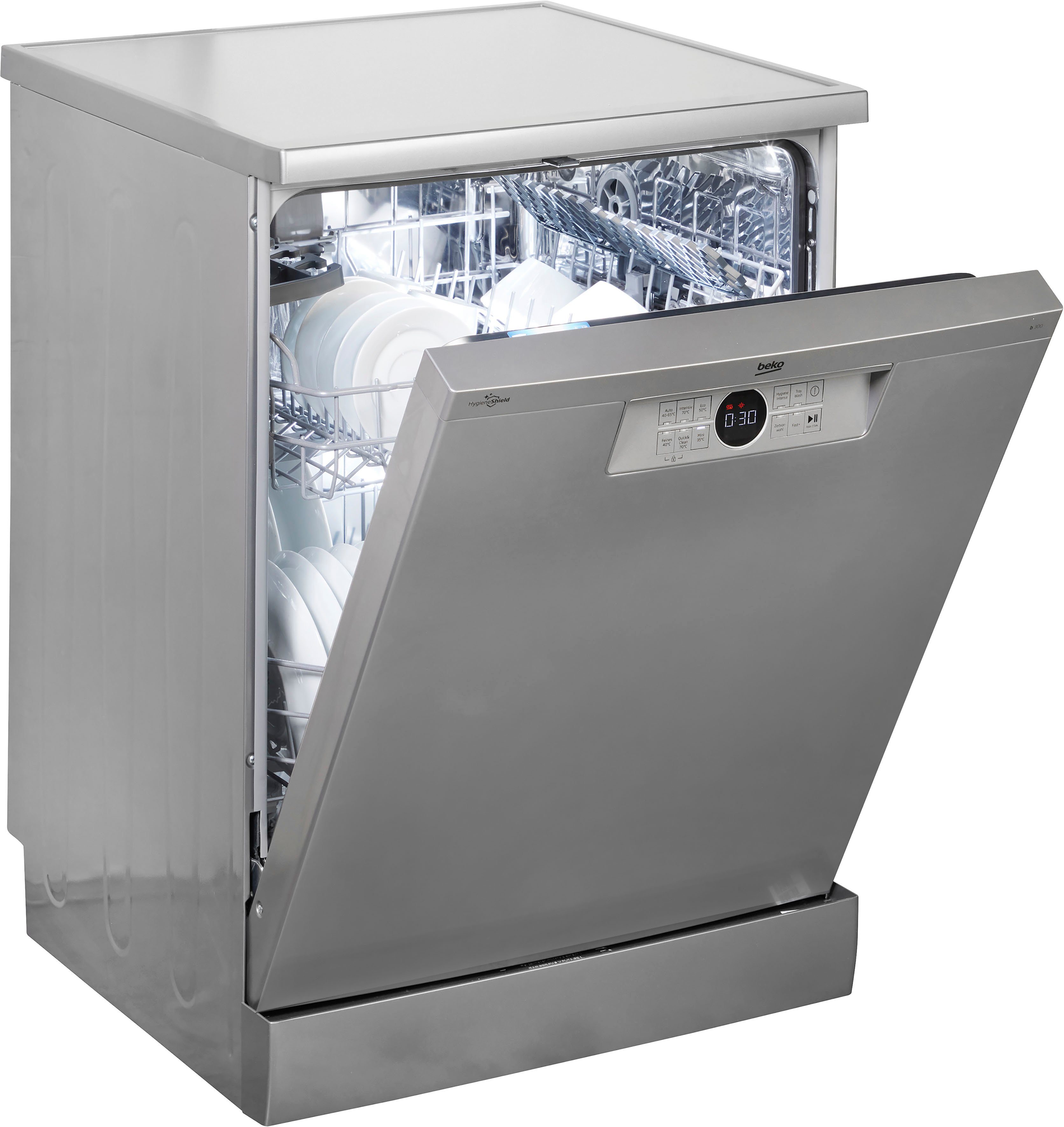 BEKO Standgeschirrspüler, BDFN26420S, 14 Maßgedecke