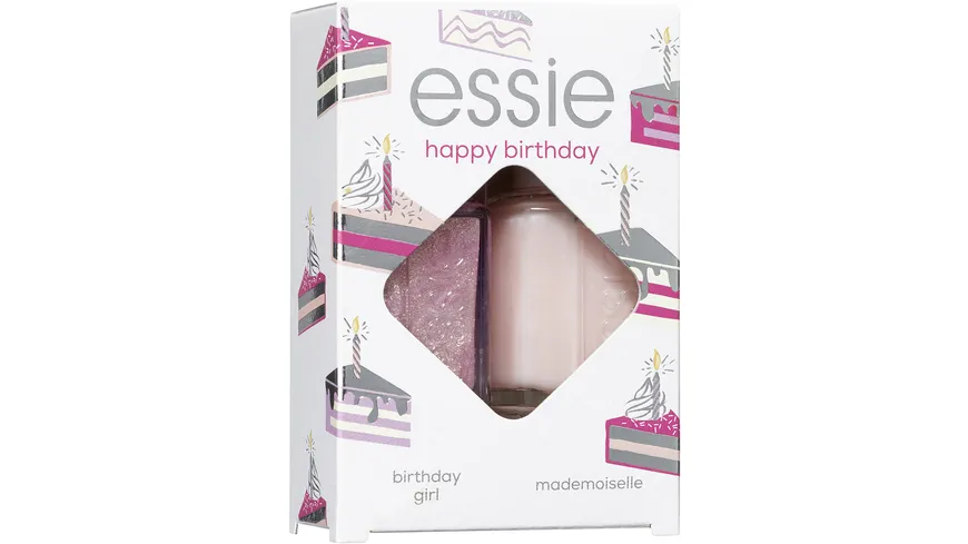 ESSIE Set Happy Birthday Geschenkpackung 514, 13 - birthday girl, mademosielle