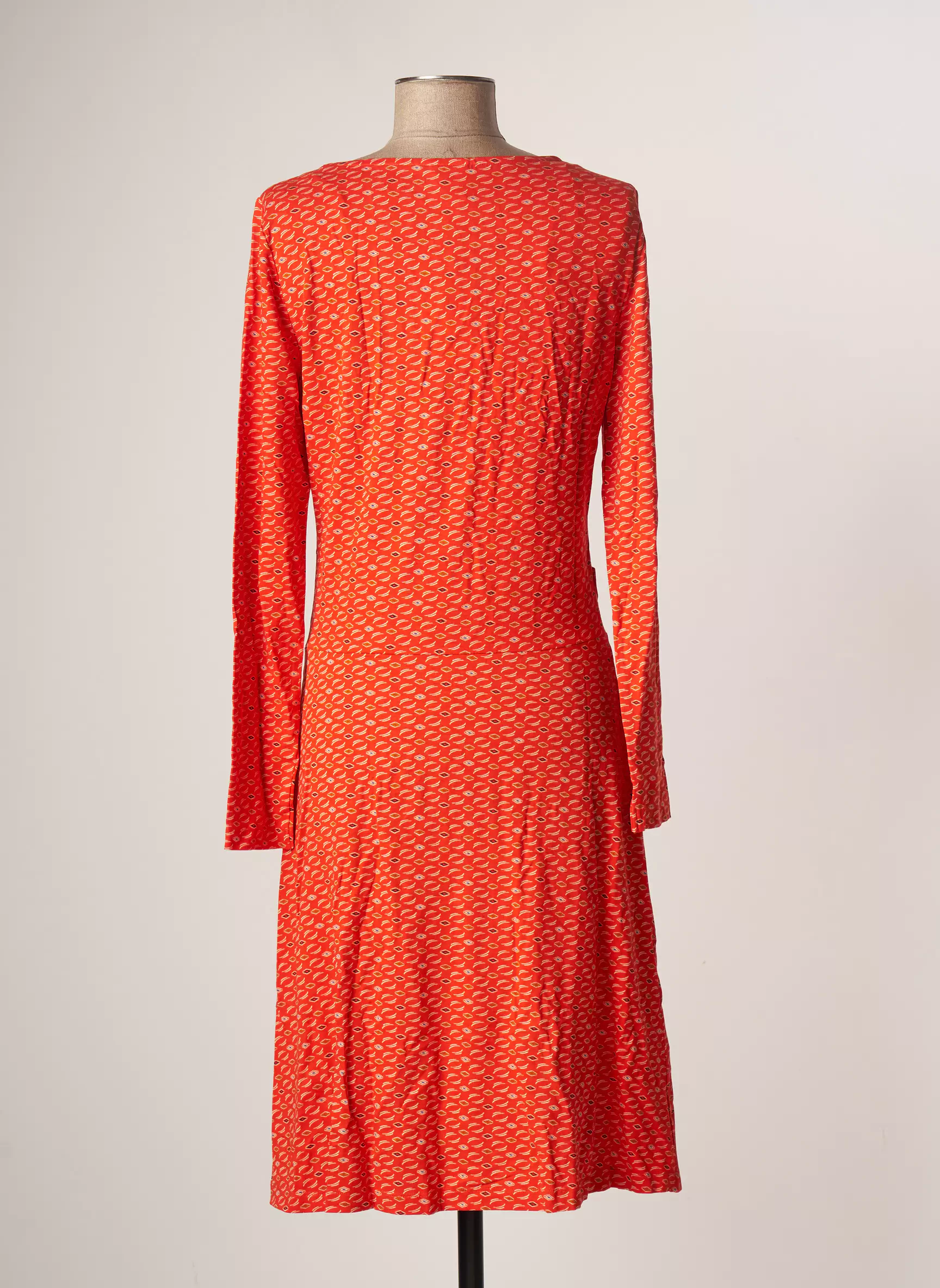 La Fiancee Du Mekong Robes Mi Longues Femme couleur orange