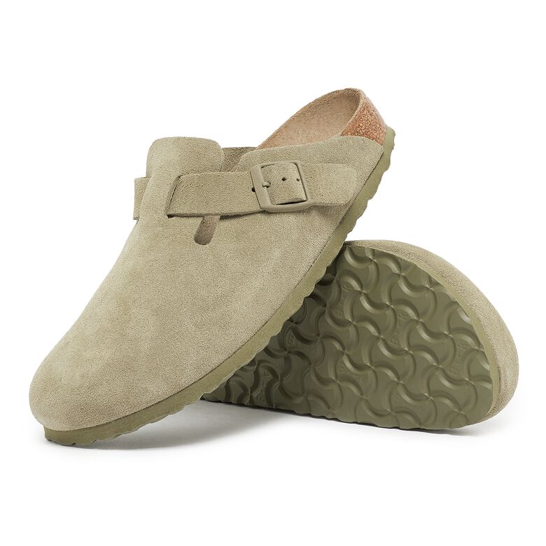 Birkenstock Boston SFB VL (narrow) faded khaki
