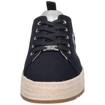 Tom Tailor Plateau Sneaker in blau