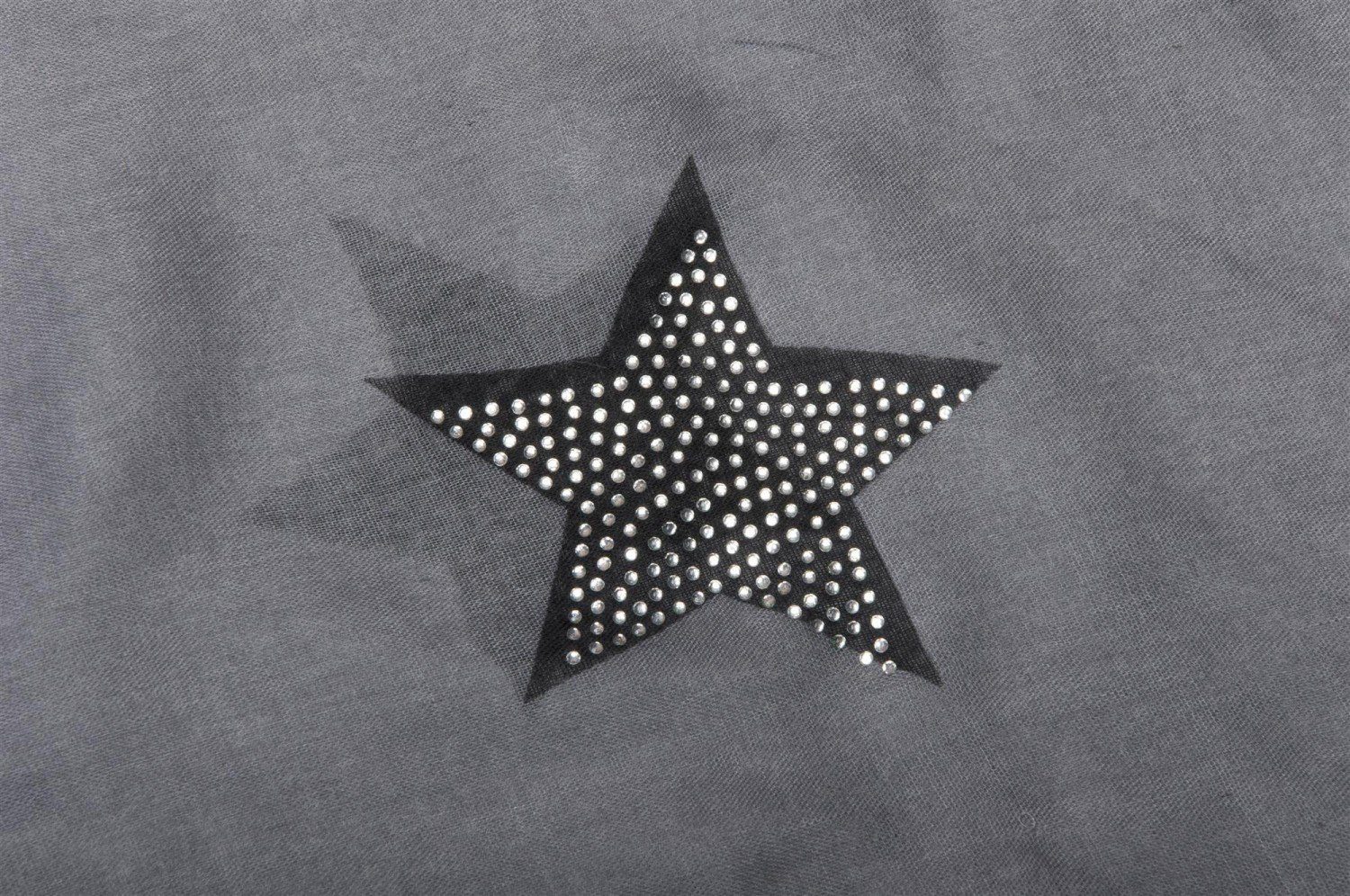 styleBREAKER Loop, (1-St), Loop mit Sternen und Strass Applikation