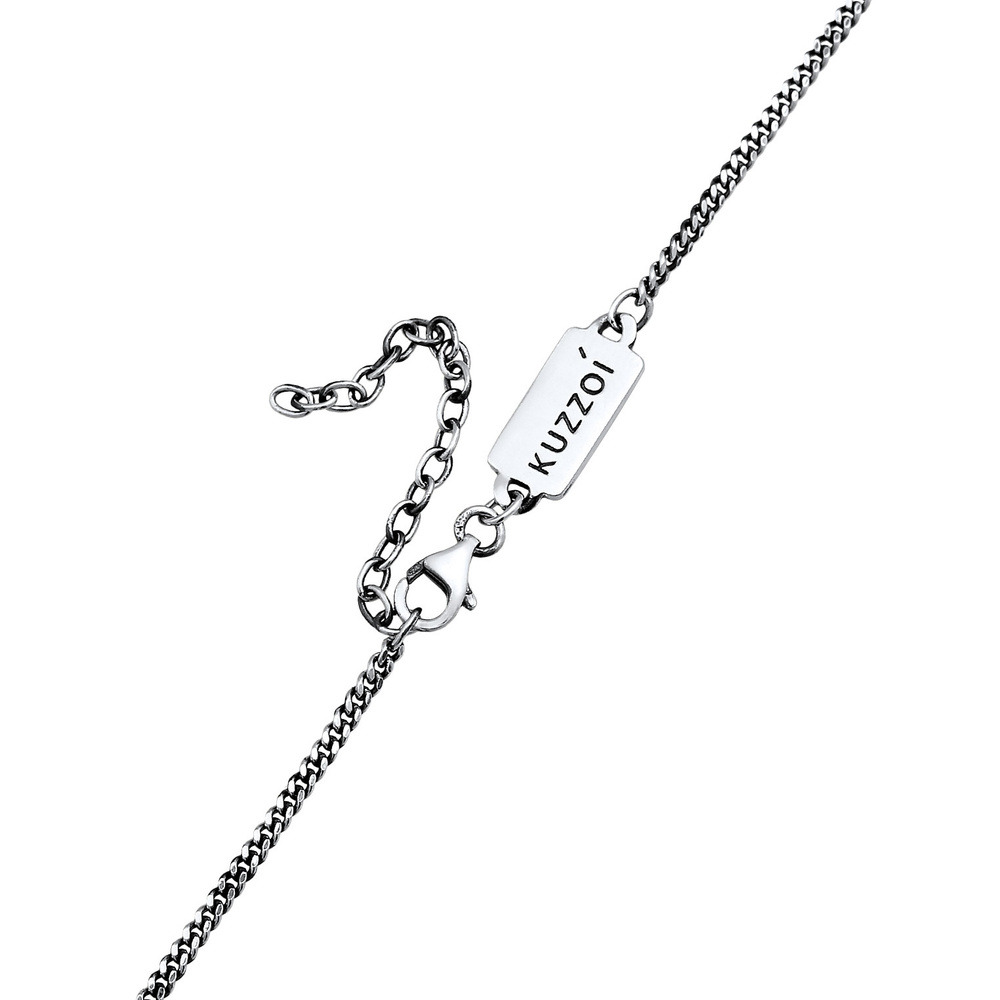 KUZZOI KUZZOI Collier Pendentif pour homme Intemporel avec pierre précieuse Labradorite  collier