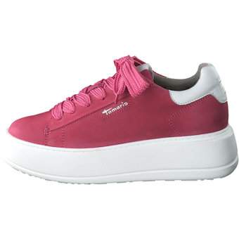 Tamaris Plateau Sneaker in pink