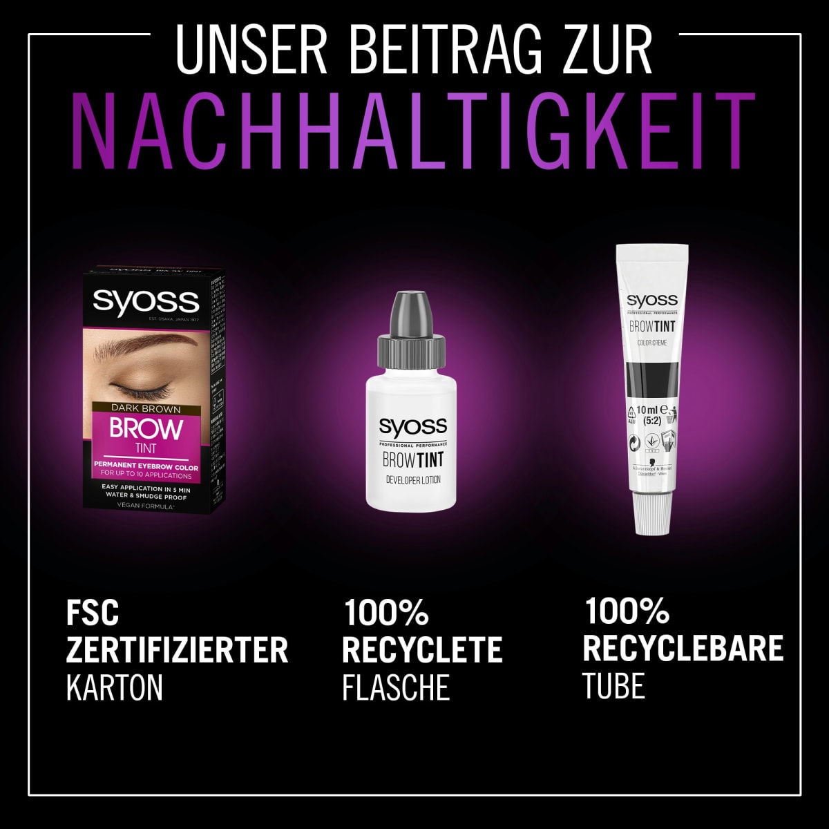 Augenbrauenfarbe Schwarz 1-1, 17 ml