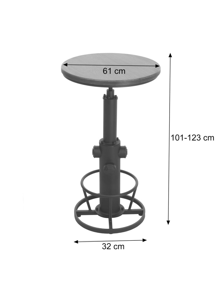 MCW Set Bartisch   2x Barhocker N17, Natur günstig kaufen onesize