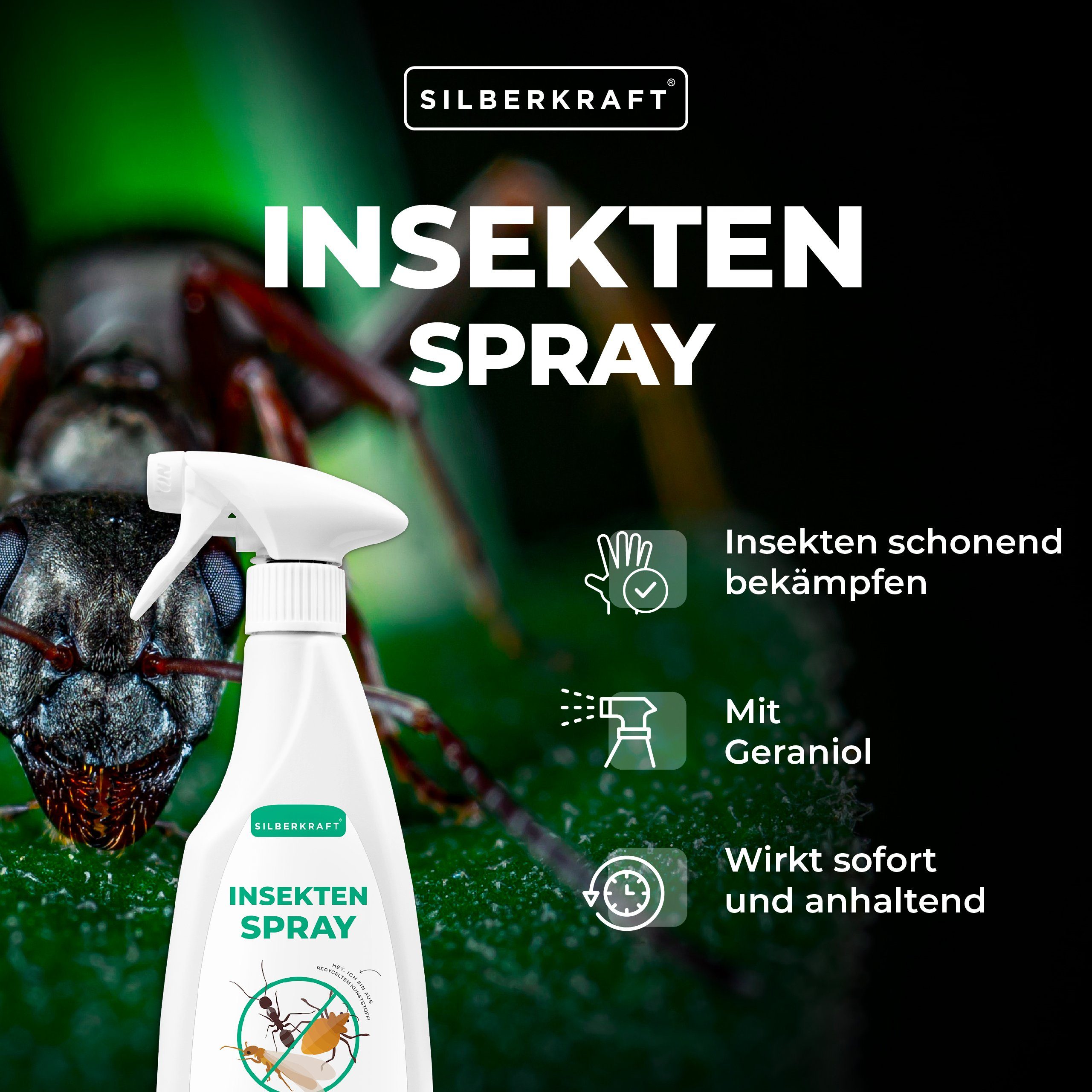 Silberkraft Insektenspray Universal Insektenspray, 500 ml, 1-St.