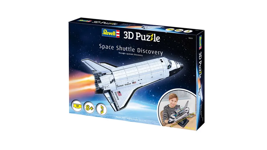Revell 00251 3D Puzzle Space Shuttle Discovery