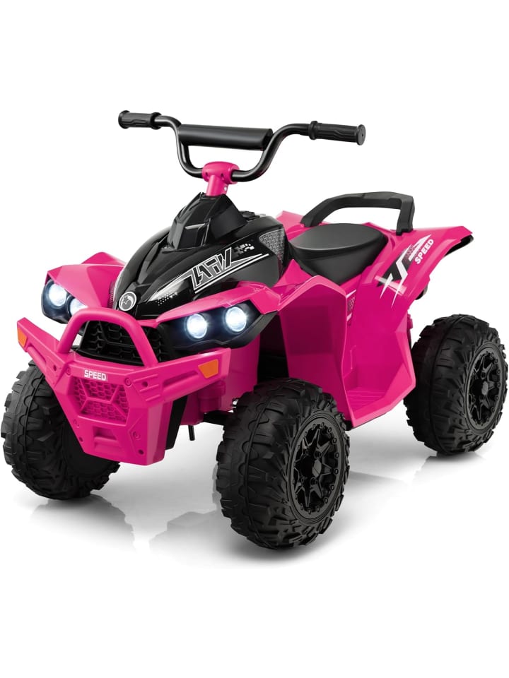 COSTWAY 12V Elektro Kinderquad 3-8 Jahre in Rosa günstig kaufen onesize