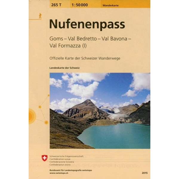 Swisstopo 1 : 50 000 Nufenenpass - Wanderkarte
