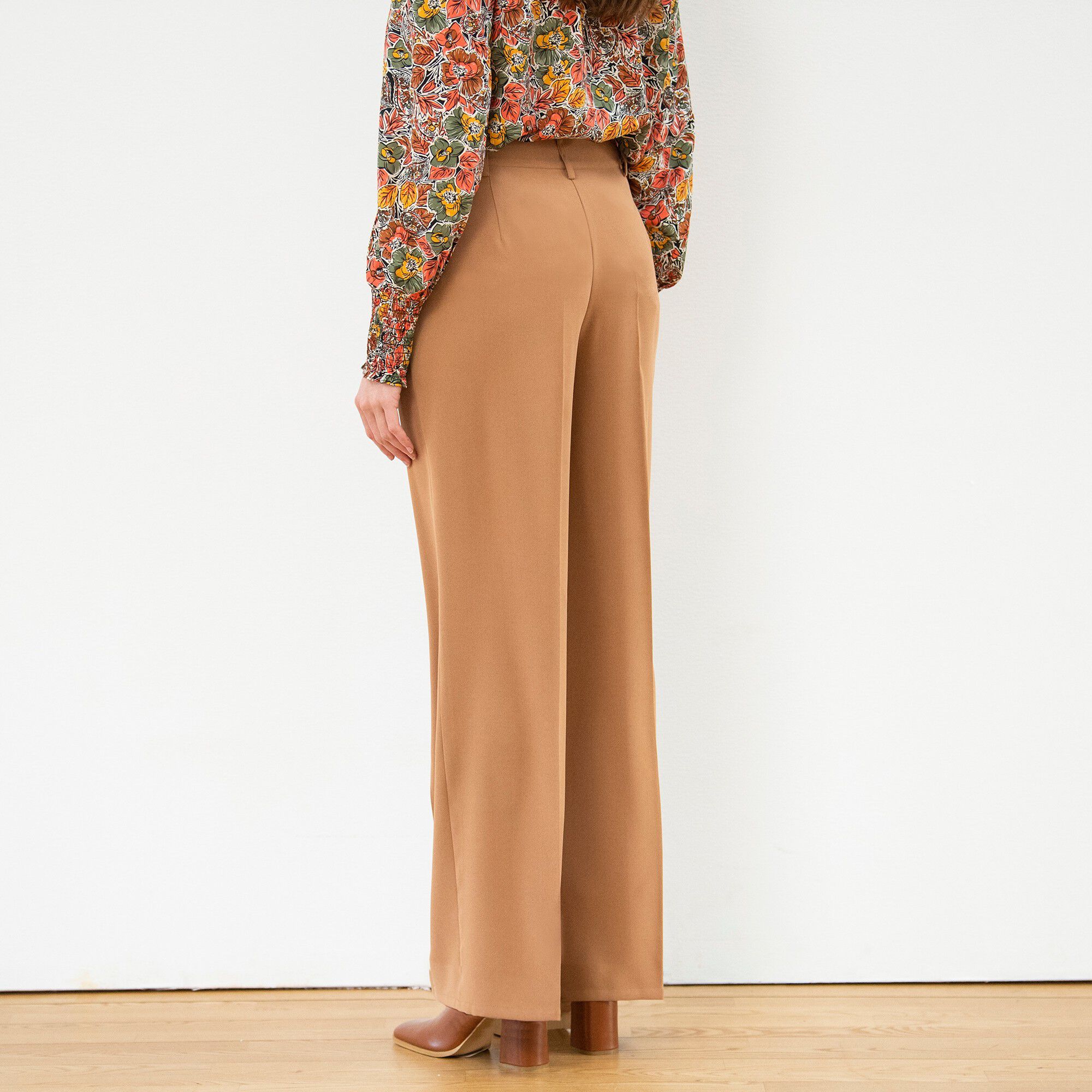 Pantalon large fluide