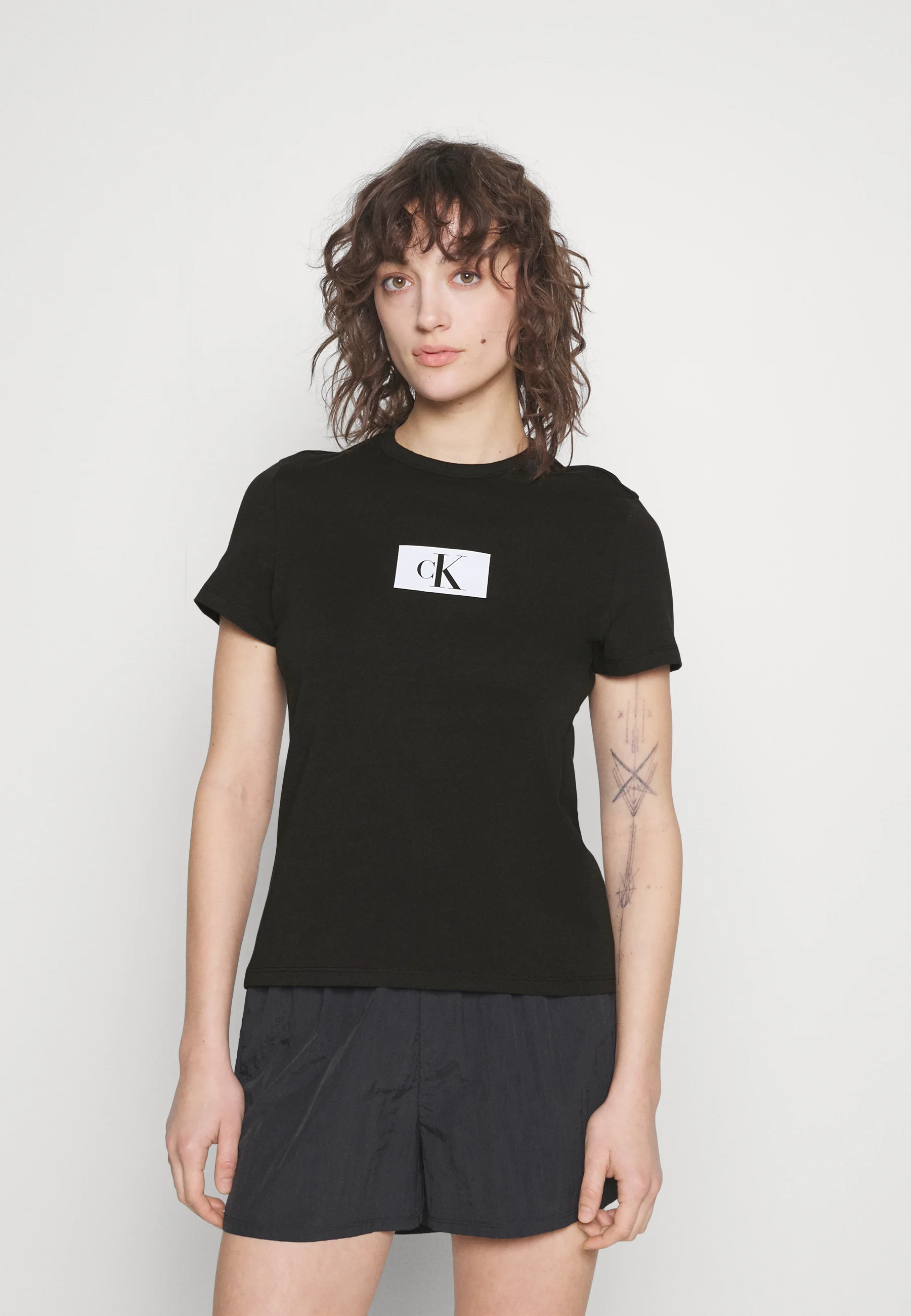 Calvin Klein Underwear CUELLO REDONDO - Top de pijama