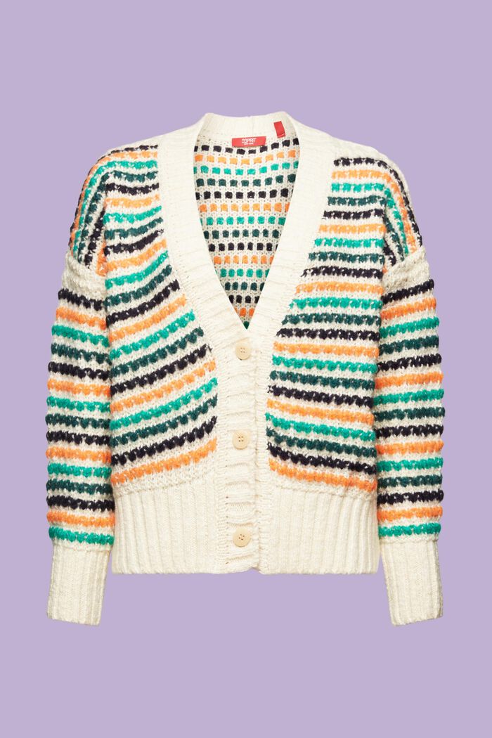 Cardigan aus Baumwolle und Wolle