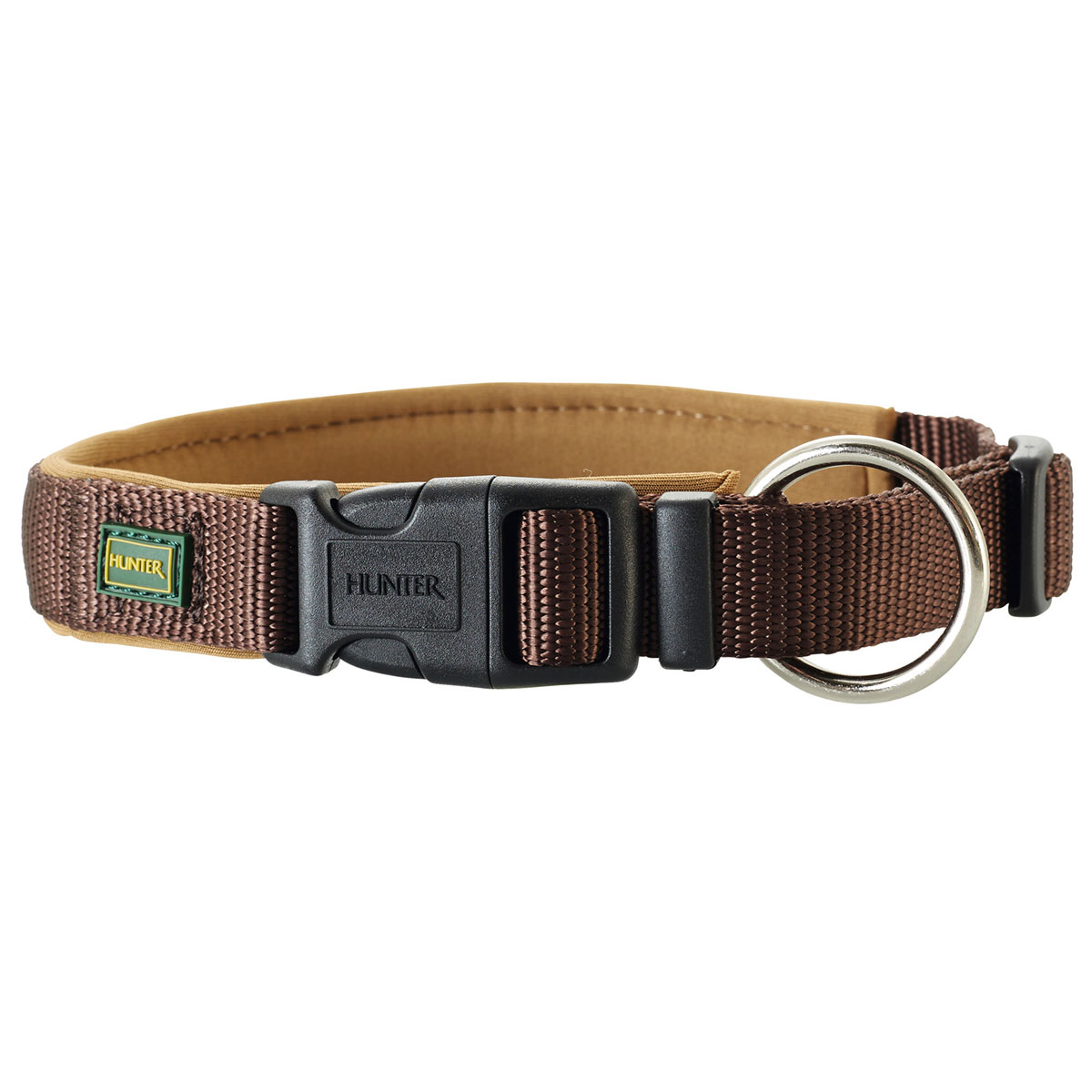 Hunter Neopren Vario Plus Halsung braun/karamell bei ZooRoyal