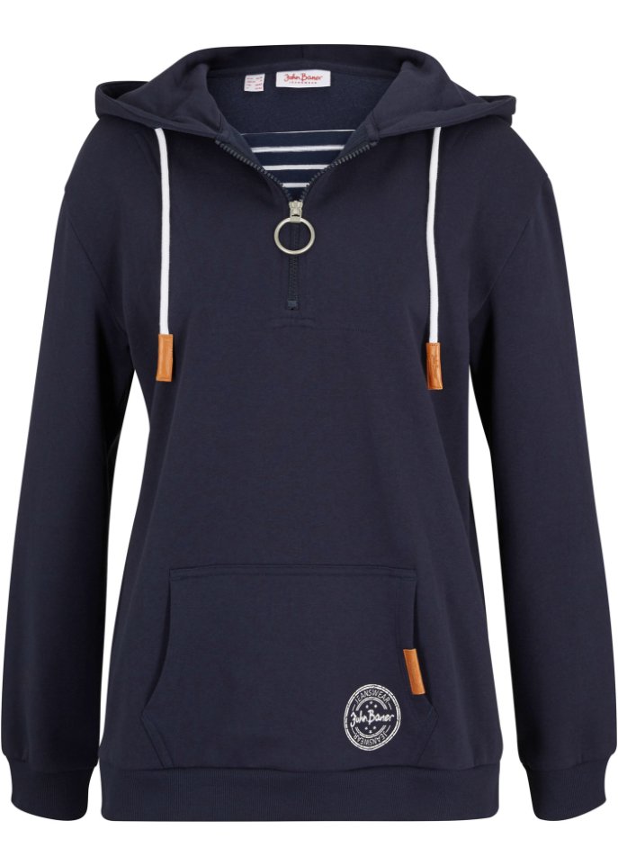 Kapuzensweatshirt, 2 in 1 Optik