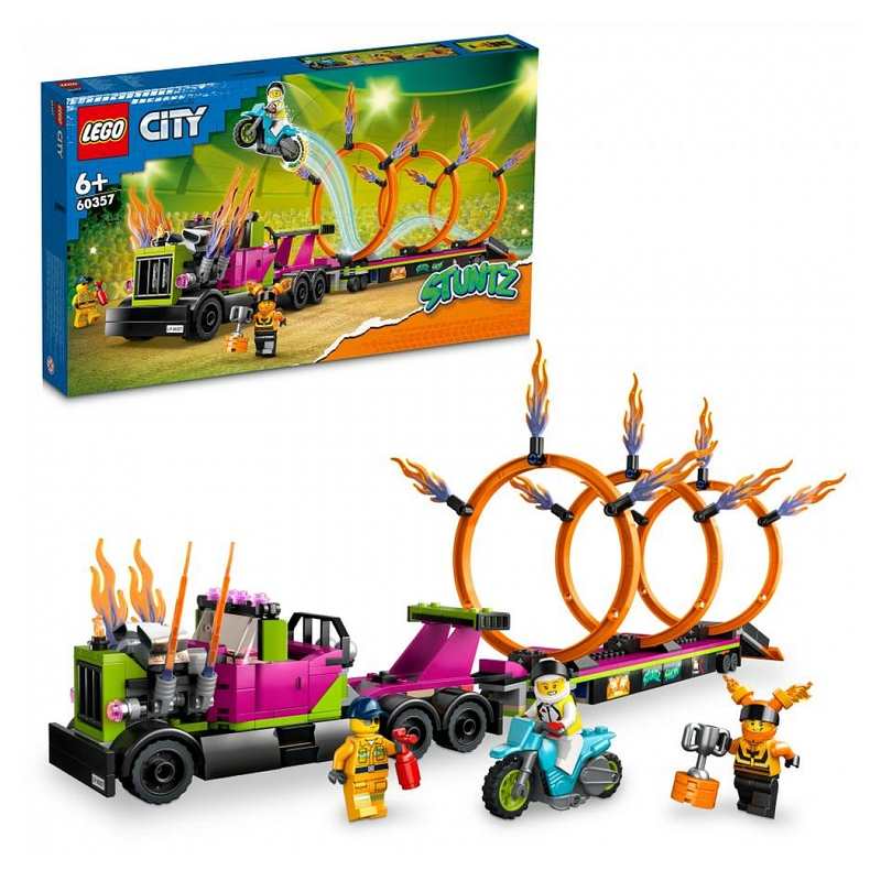 60357 Le défi de cascade : les cercles de feu LEGO City