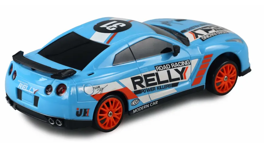 Amewi Drift Sport Car 1:24 Blau, 4WD 2,4 GHZ RTR
