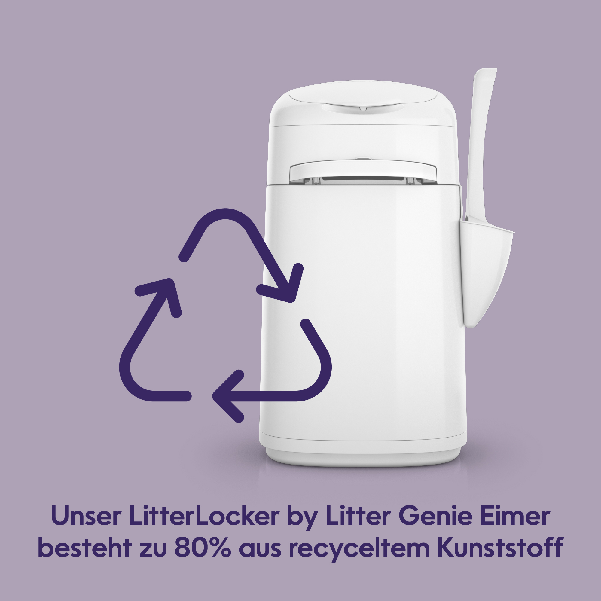 HabaPet Toilettenzubehör HabaPet LitterLocker by Litter Genie Katzenstreu Entsorgungseimer