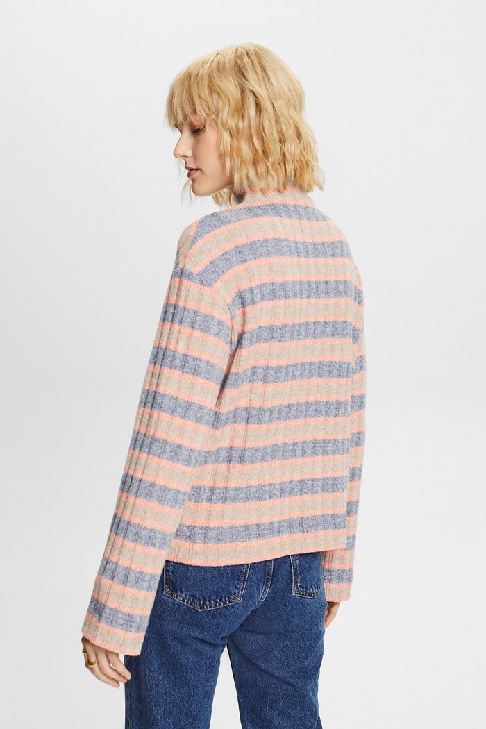 Weich aufgerautes Longsleeve mit Streifen