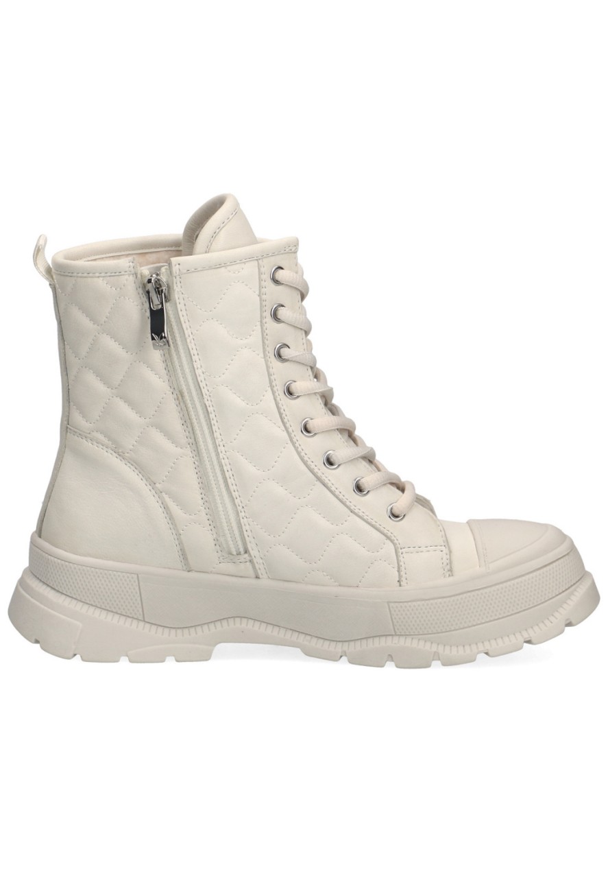 CAPRICE Stiefeletten weiss