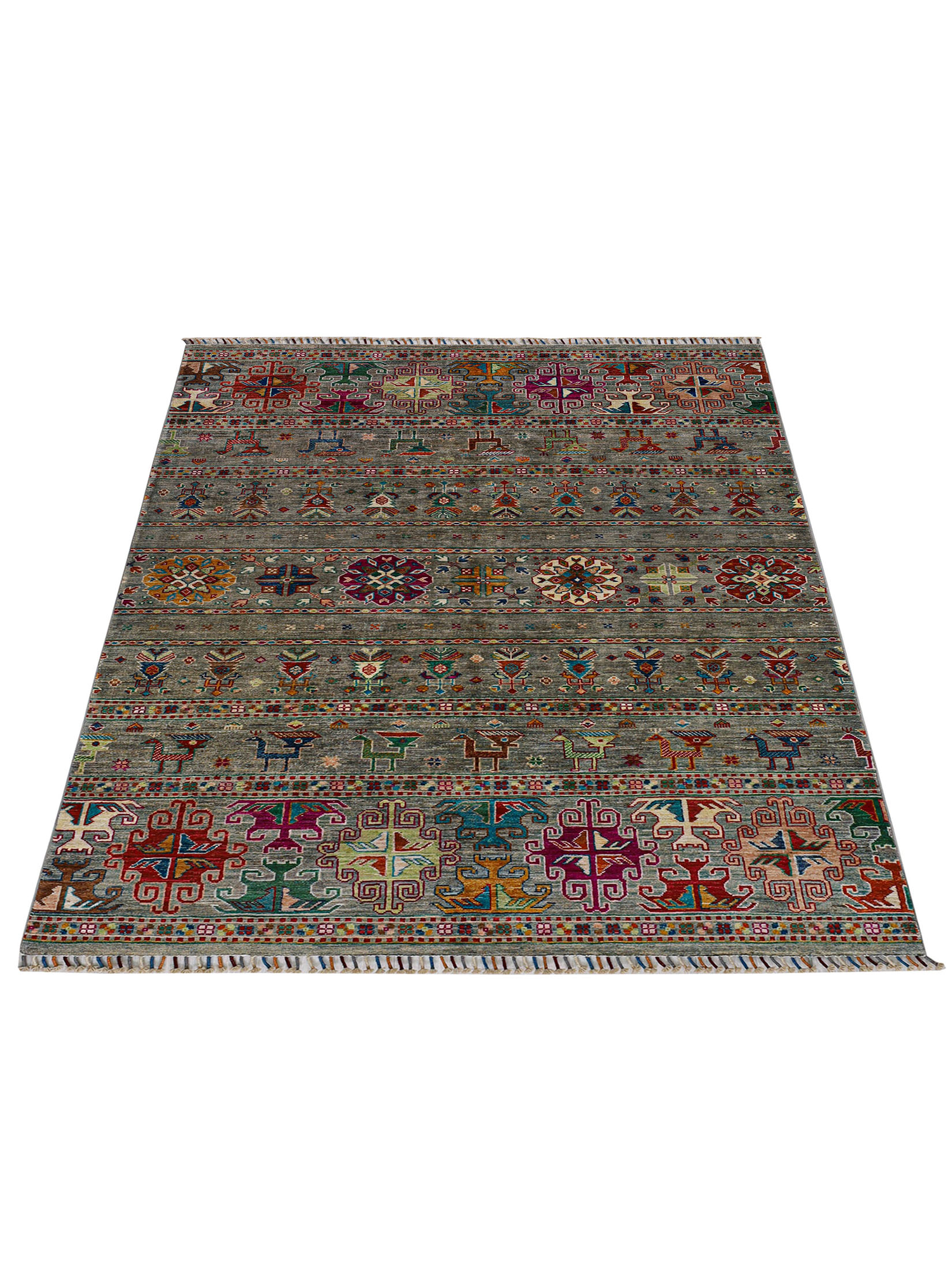 Chobi Schal ca. 151 x 200 cm, Unikat / Einzelstück
