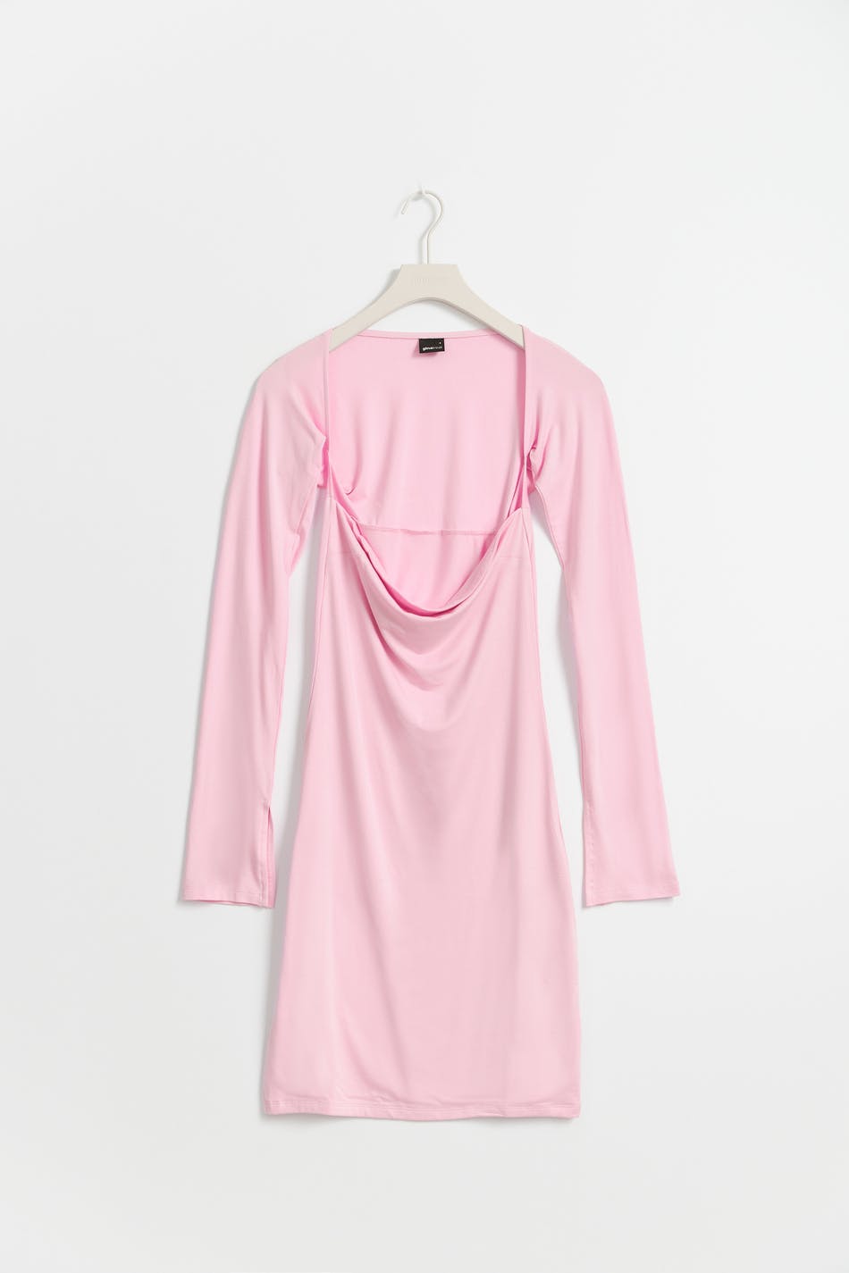 Square neck mini dress